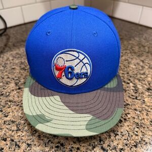 Philadelphia 76ers New Era 9Fifty Hat Cap Snapback Salute to Service